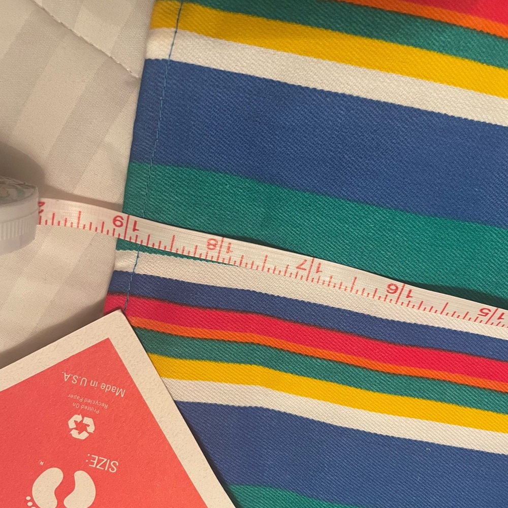 NWT Vintage Hang Ten Wrap Around Skirt 100% Cotton Made in the USA Size L - Picture 14 of 14